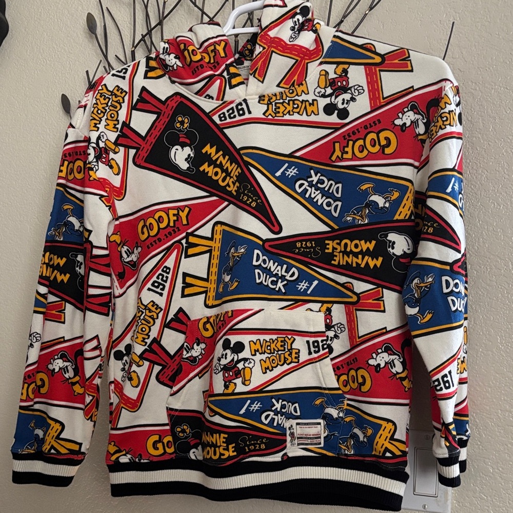 Disney Red and Yellow Character Hoodie